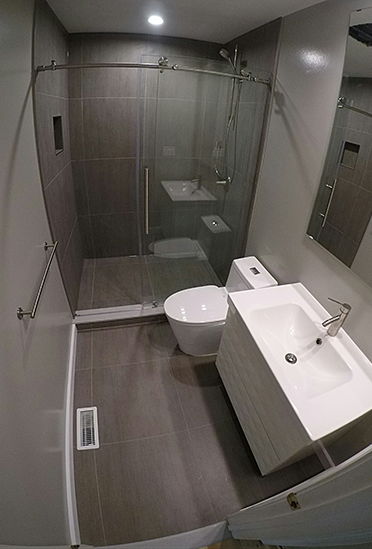 Glass Door Shower - Bathroom Remodeling Services | Lutherville-Timonium